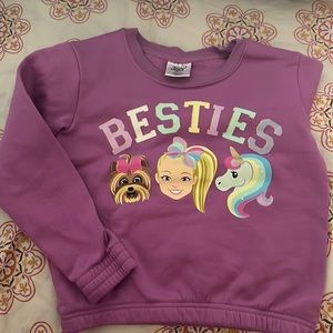 Girl size 10-12 purple JoJo Siwa Pullover Swearshirt